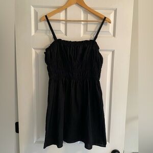 Wild Fable Black Spaghetti Strap Sundress Size M